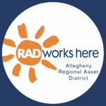Rad Works Here logo