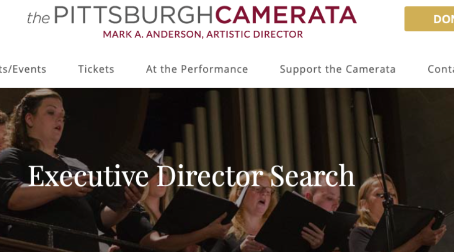 Pittsburgh Girls Choir and Camerata Start The Search For Their New Executive Director