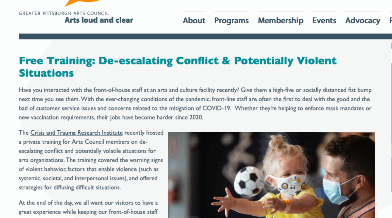 Why De-Escalation Training Is So Important Right Now