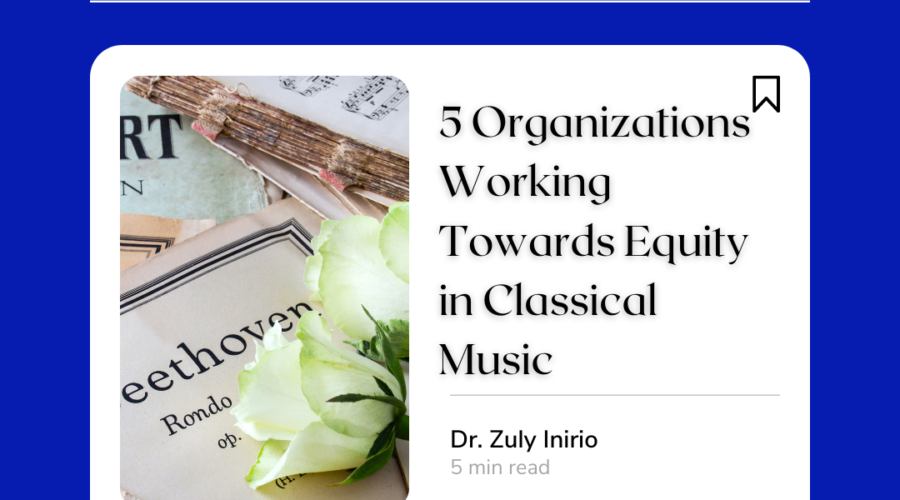 Five Organizations Working Towards Equity in Classical Music